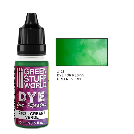 Green Stuff World GREEN Dye for Resins 2402