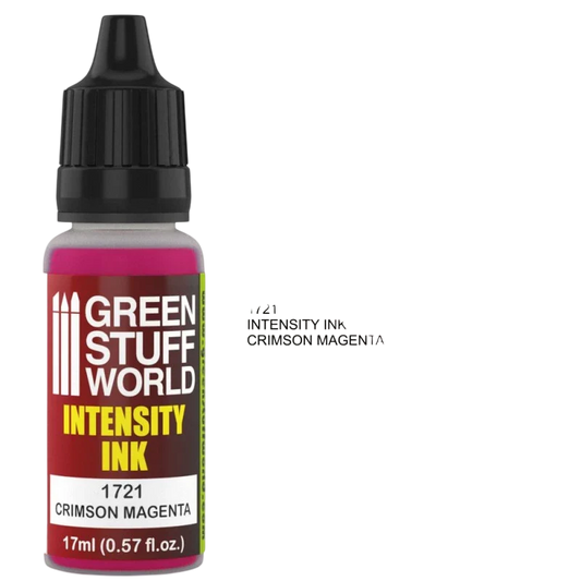 Green Stuff World – Intensity Ink for Models and Miniatures Crimson Magenta 1721