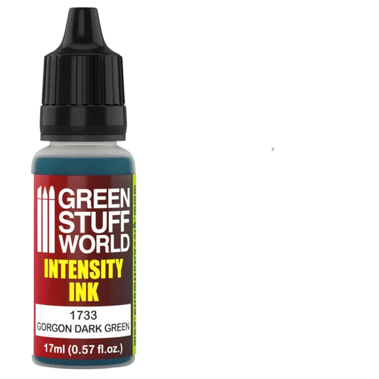Green Stuff World – Intensity Ink for Models and Miniatures Gorgon Dark Green 1733