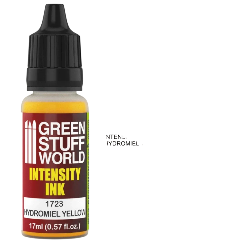 Green Stuff World – Intensity Ink for Models and Miniatures Hydromiel Yellow 1723