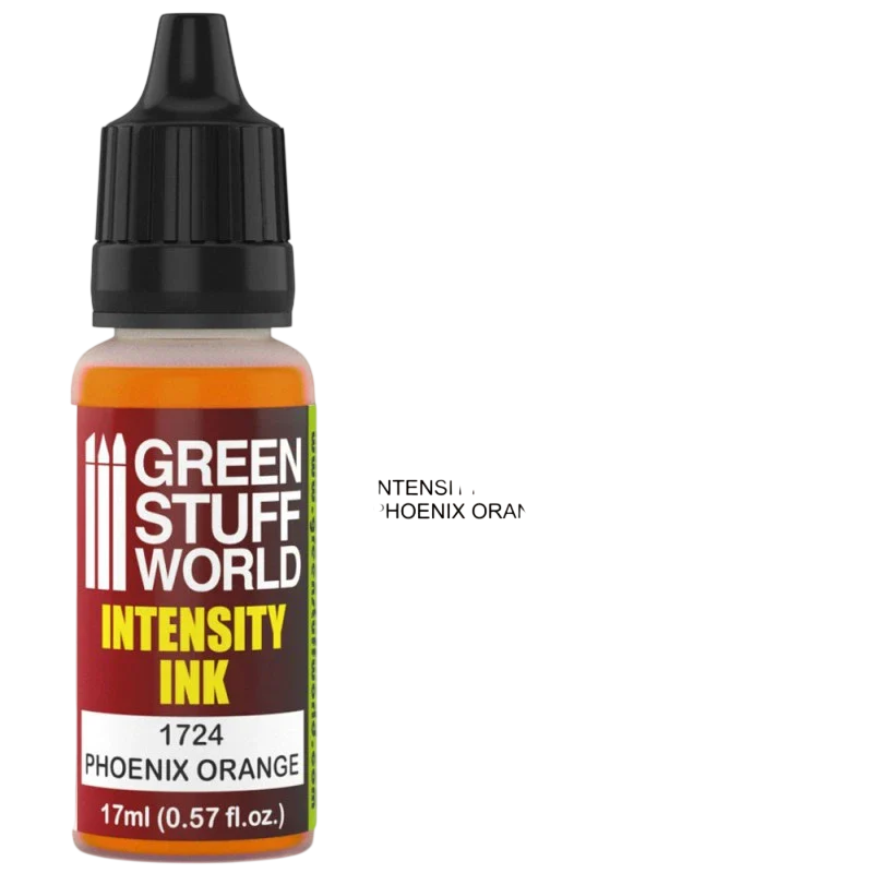 Green Stuff World – Intensity Ink for Models and Miniatures Phoenix Orange 1724