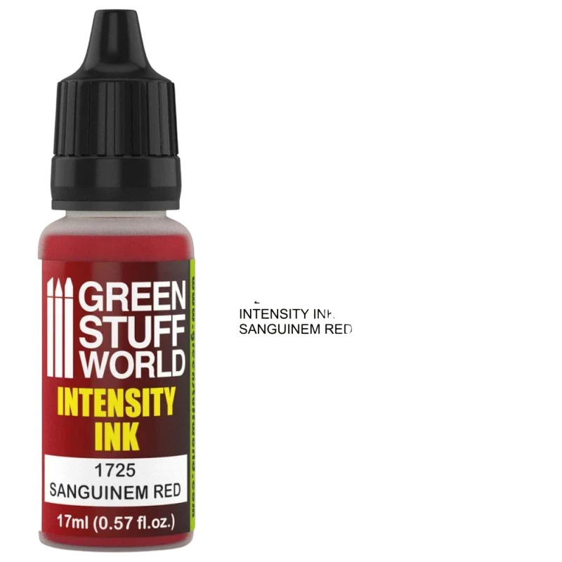 Green Stuff World – Intensity Ink for Models and Miniatures Sanguinem Red 1725