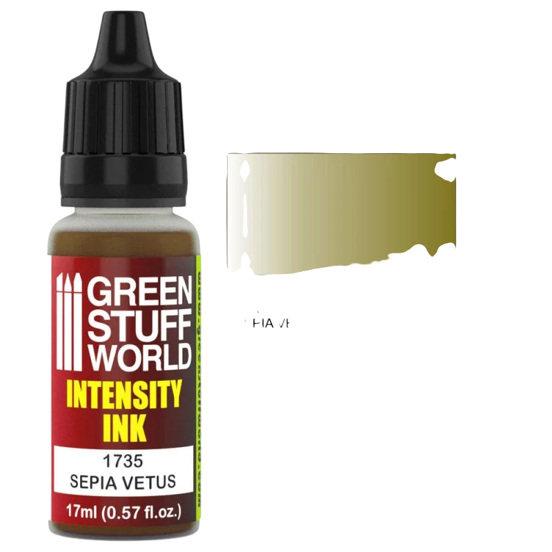 Green Stuff World – Intensity Ink for Models and Miniatures Sepia Vetus 1735