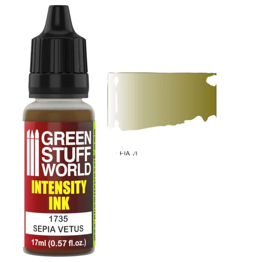 Green Stuff World – Intensity Ink for Models and Miniatures Sepia Vetus 1735