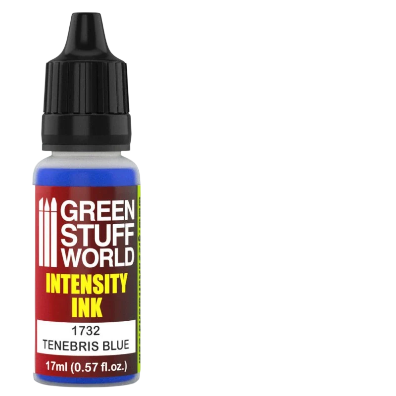 Green Stuff World – Intensity Ink for Models and Miniatures Tenebris Blue 1732