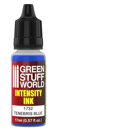 Green Stuff World – Intensity Ink for Models and Miniatures Tenebris Blue 1732