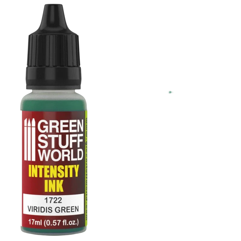 Green Stuff World – Intensity Ink for Models and Miniatures Viridis Green 1722