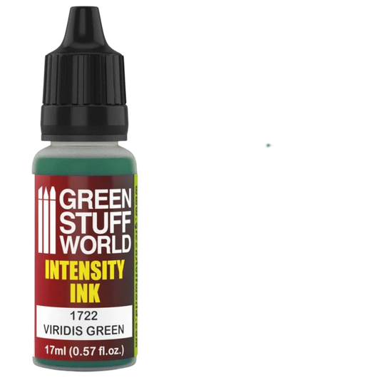 Green Stuff World – Intensity Ink for Models and Miniatures Viridis Green 1722