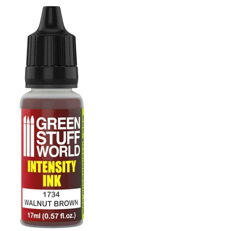Green Stuff World – Intensity Ink for Models and Miniatures Walnut Brown 1734