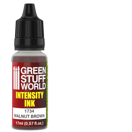 Green Stuff World – Intensity Ink for Models and Miniatures Walnut Brown 1734