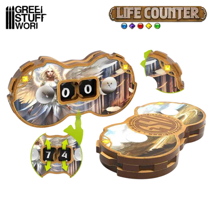 Green Stuff World Life Counters for Popular Tabletop Games