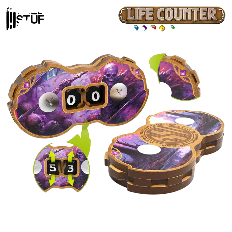 Green Stuff World Life Counters for Popular Tabletop Games