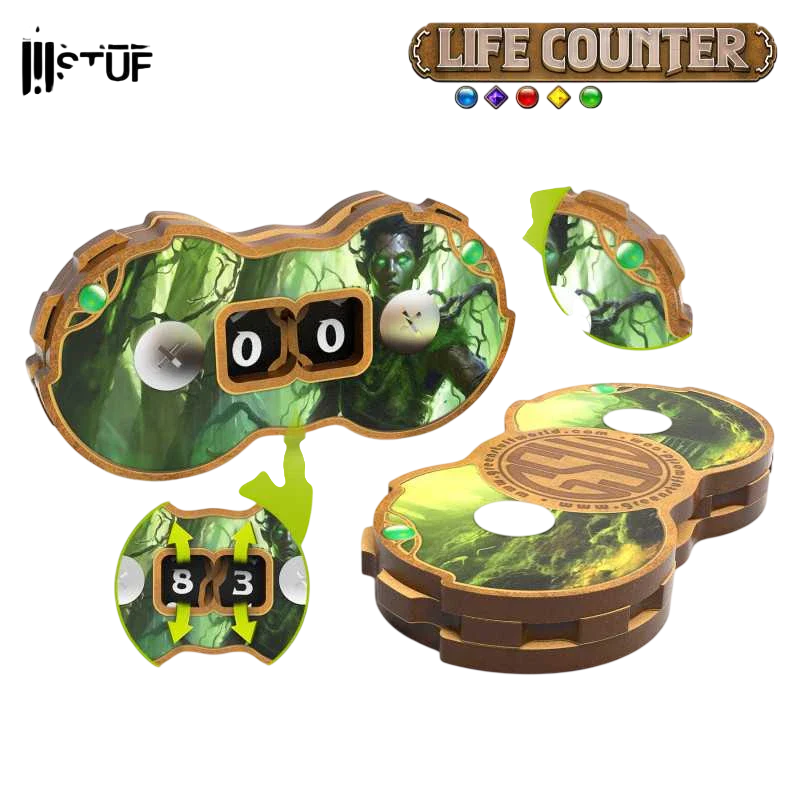 Green Stuff World Life Counters for Popular Tabletop Games