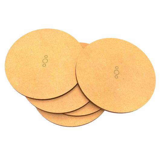 Green Stuff World MDF Bases - Round 80mm 9840