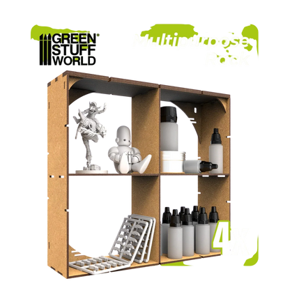 Green Stuff World MDF Multipurpose Rack x4