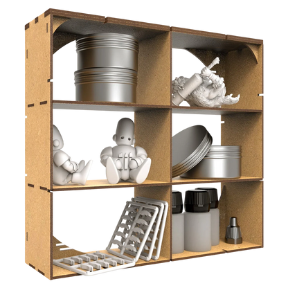 Green Stuff World MDF Multipurpose Rack x6