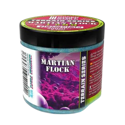 Green Stuff World Martian Fluor Grass - 200ml Flocking for Basing Miniatures and Terrain