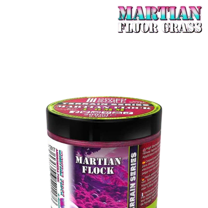 Green Stuff World Martian Fluor Grass - 200ml Flocking for Basing Miniatures and Terrain