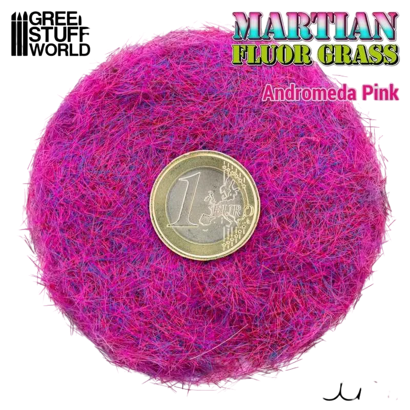 Green Stuff World Martian Fluor Grass - 200ml Flocking for Basing Miniatures and Terrain