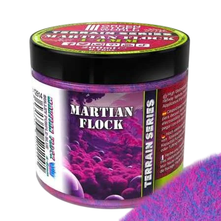 Green Stuff World Martian Fluor Grass - 200ml Flocking for Basing Miniatures and Terrain