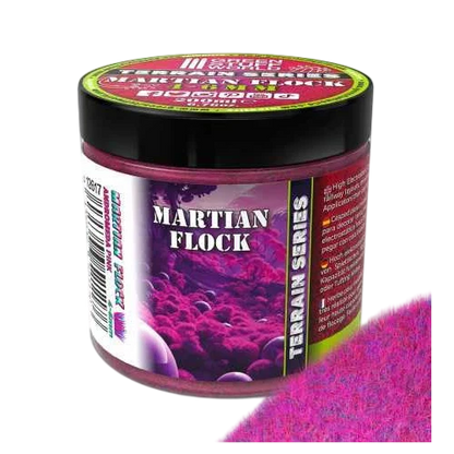 Green Stuff World Martian Fluor Grass - 200ml Flocking for Basing Miniatures and Terrain