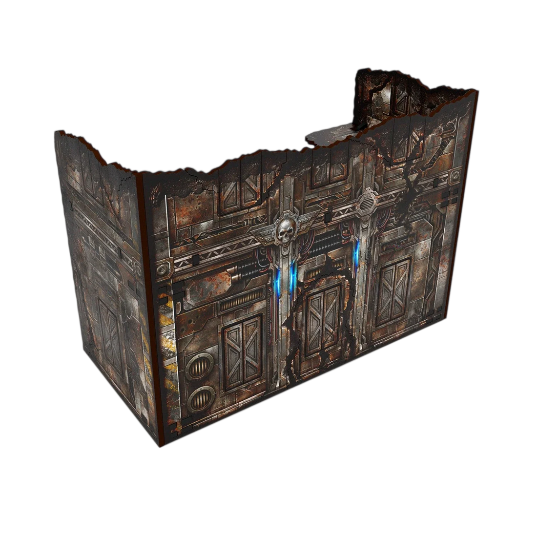 Green Stuff World Matched Play Pre-Painted Foldable U-shaped Ruin - Sci-fi - Wargaming