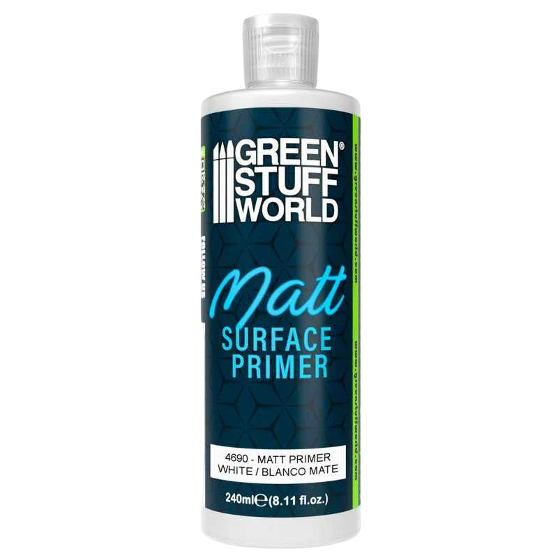 Green Stuff World Matt Surface Primer 240ml - White 4690