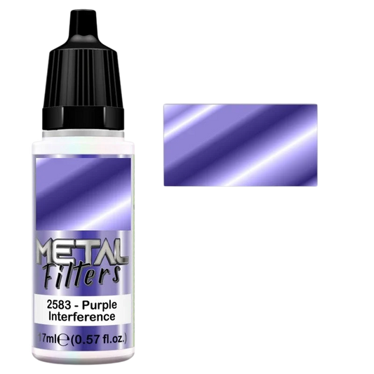 Green Stuff World Metal Filters for Models and Miniatures: Purple Interference 2583