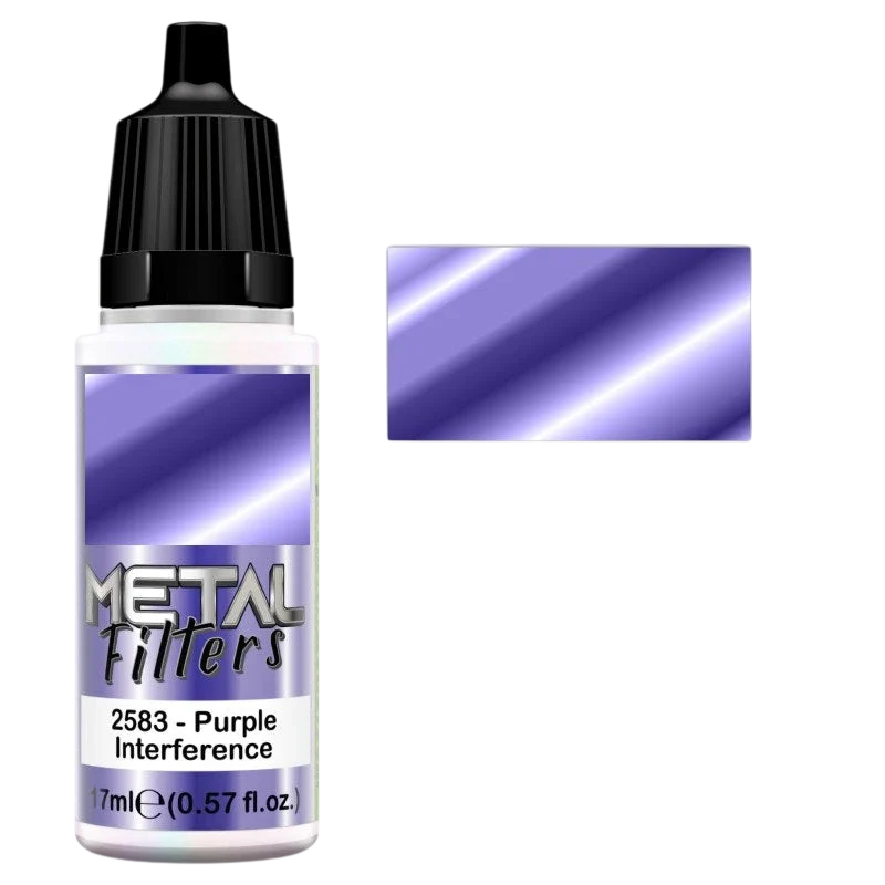 Green Stuff World Metal Filters for Models and Miniatures: Purple Interference 2583