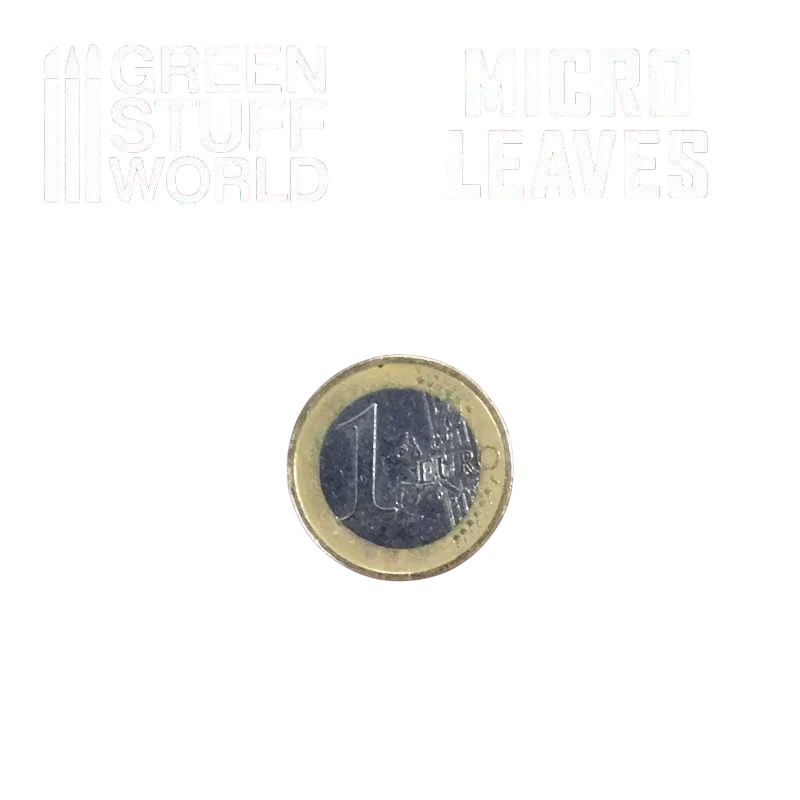 Green Stuff World Micro Leaves - Dark Violet Mix 10611