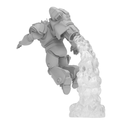 Green Stuff World Modular Clear Smoke Trails for Jump Packs - Wargaming