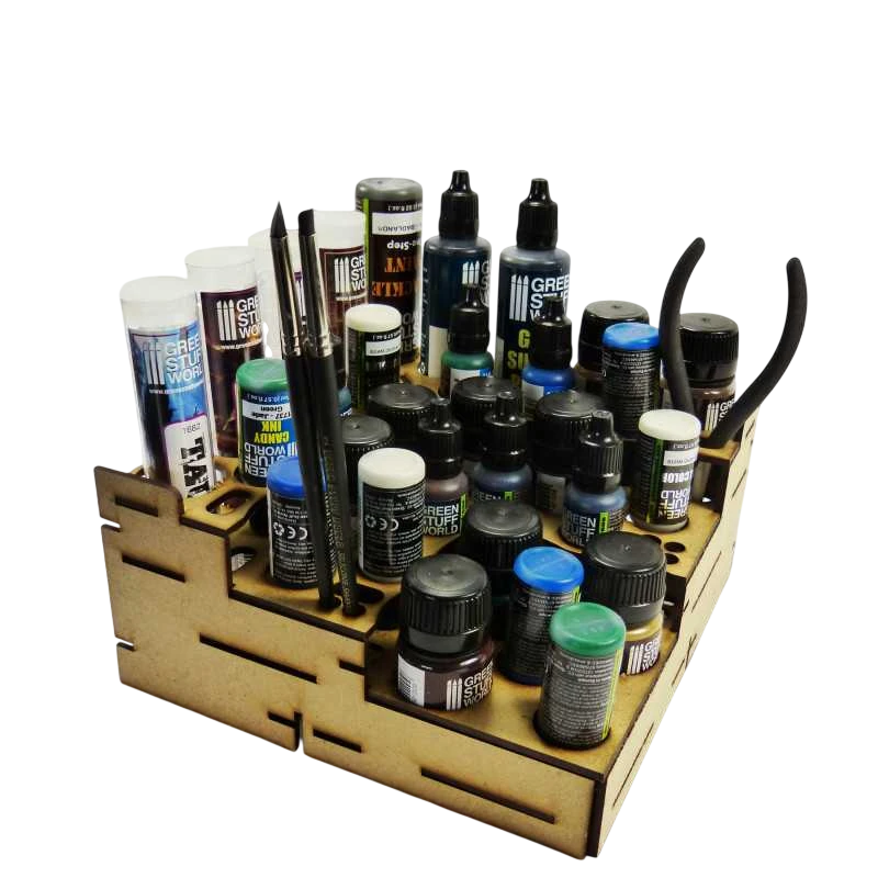 Green Stuff World Modular Paint Rack - Straight Corner 9847