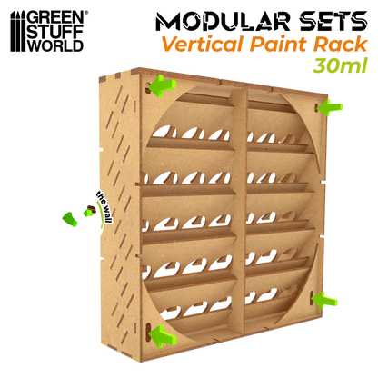 Green Stuff World Modular Paint Rack - VERTICAL 30ml