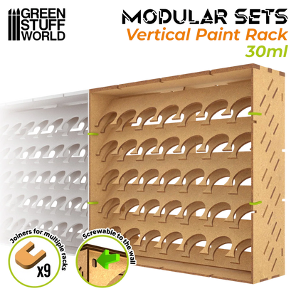 Green Stuff World Modular Paint Rack - VERTICAL 30ml
