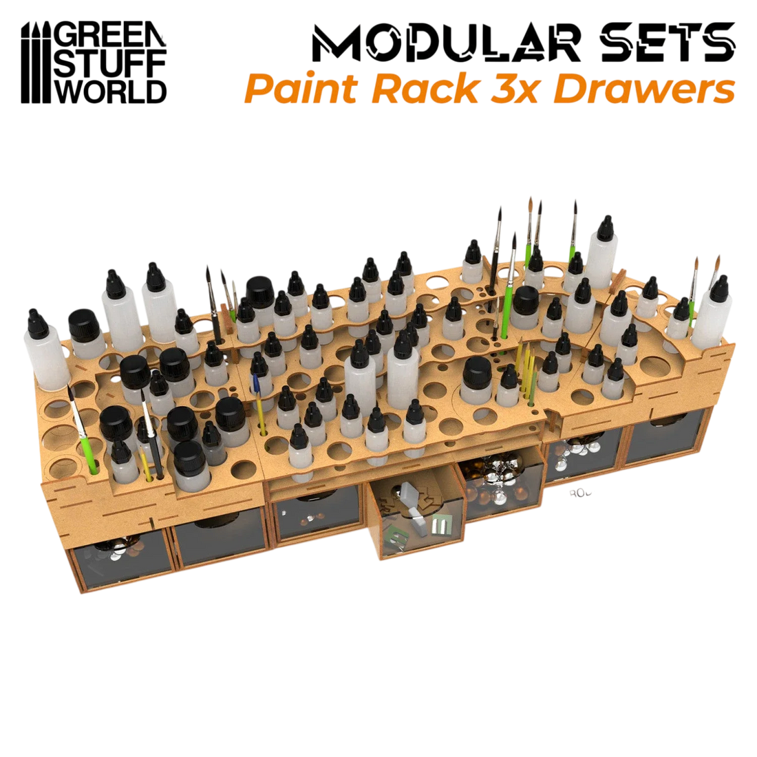 Green Stuff World Modular Set 3x Drawers