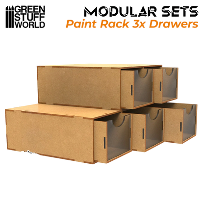 Green Stuff World Modular Set 3x Drawers