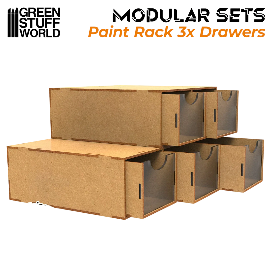 Green Stuff World Modular Set 3x Drawers