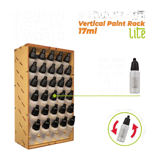 Green Stuff World Modular Set Vertical Paint Organizer for 17ml paint bottles - LITE 11523