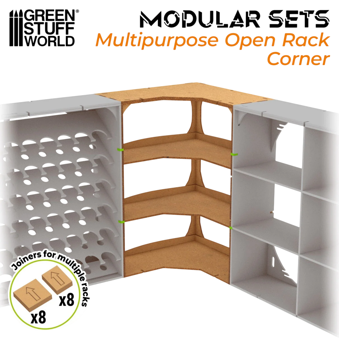 Green Stuff World Multipurpose Open Rack - CORNER
