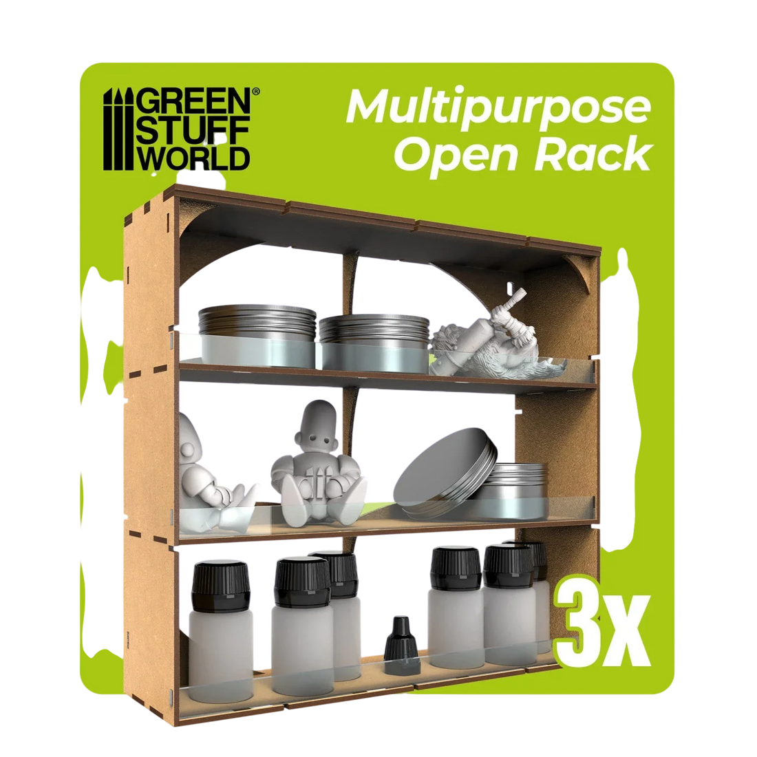Green Stuff World Multipurpose Open Rack