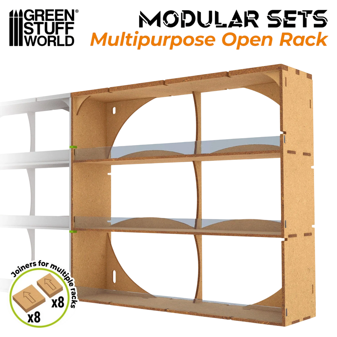 Green Stuff World Multipurpose Open Rack