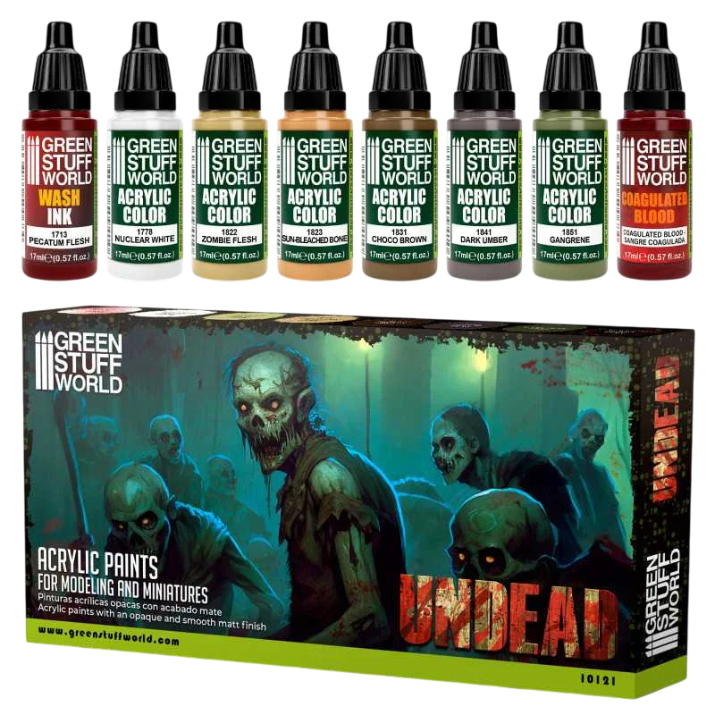 Green Stuff World: Paint Set - Undead 10121