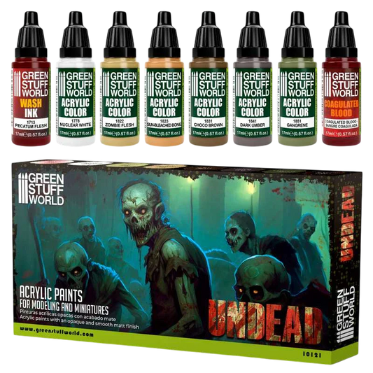 Green Stuff World: Paint Set - Undead 10121