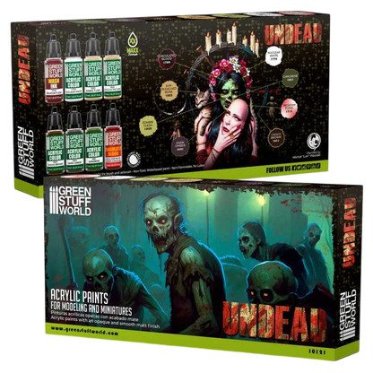Green Stuff World: Paint Set - Undead 10121