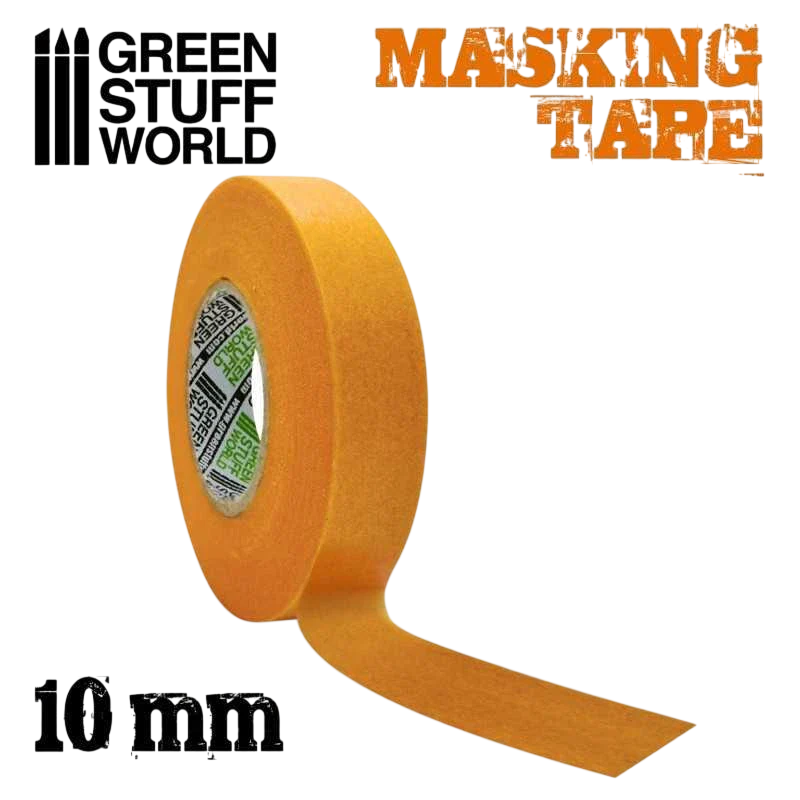 Green Stuff World Painting Masking Tape for Model, Miniatures, RC Bodies, and Pinstriping
