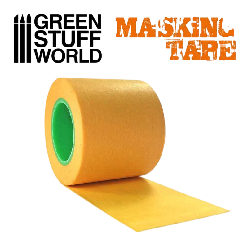 Green Stuff World Painting Masking Tape for Model, Miniatures, RC Bodies, and Pinstriping