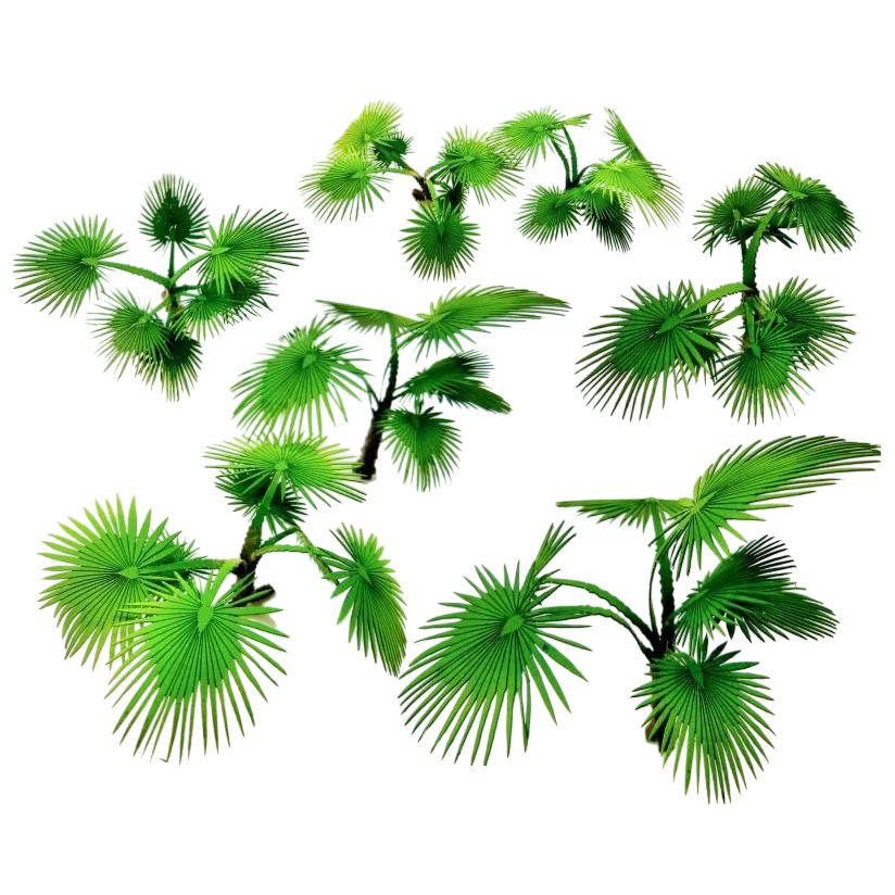 Green Stuff World Paper Plants - Ground Palm 10364