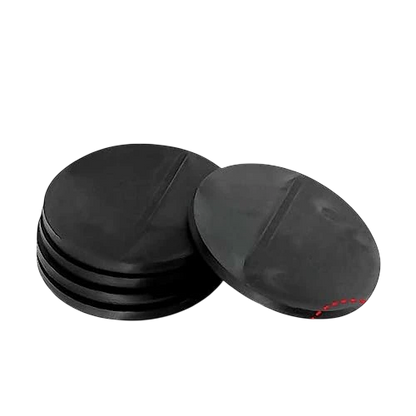 Green Stuff World Plastic Bases - Round 60 mm Black 11274