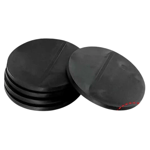 Green Stuff World Plastic Bases - Round 60 mm Black 11274