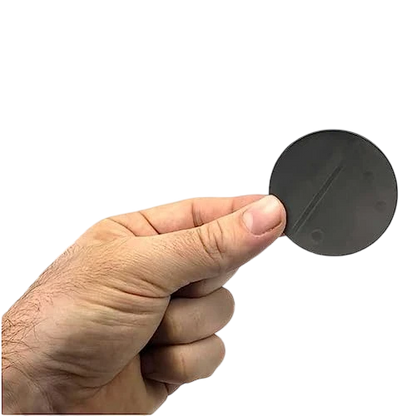 Green Stuff World Plastic Bases - Round 60 mm Black 11274